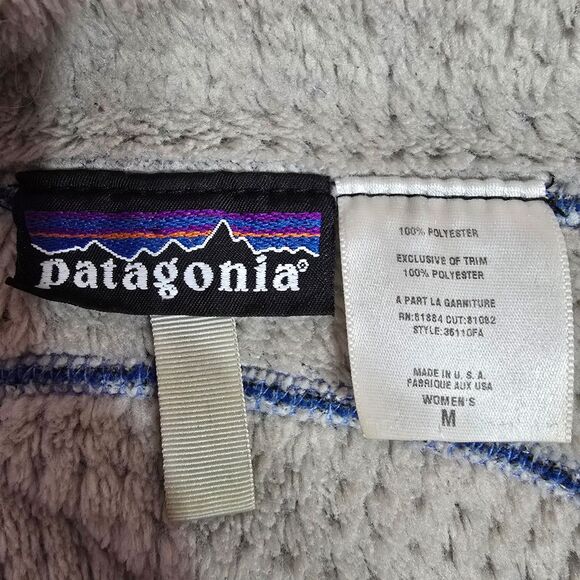 Patagonia full zip fleece jacket - Picture 4 of 11